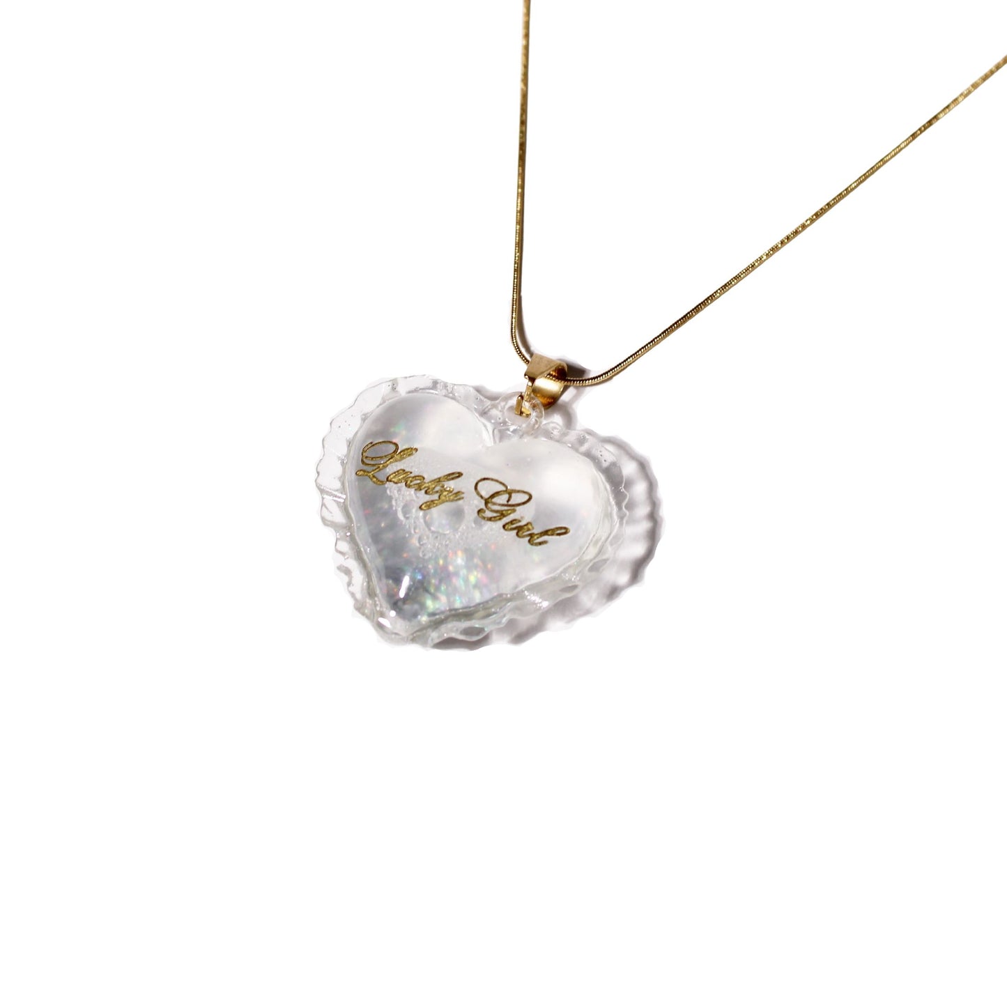 Lucky Girl Necklace Gold
