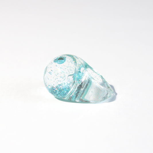Snow Globe Chunky glitter Blue