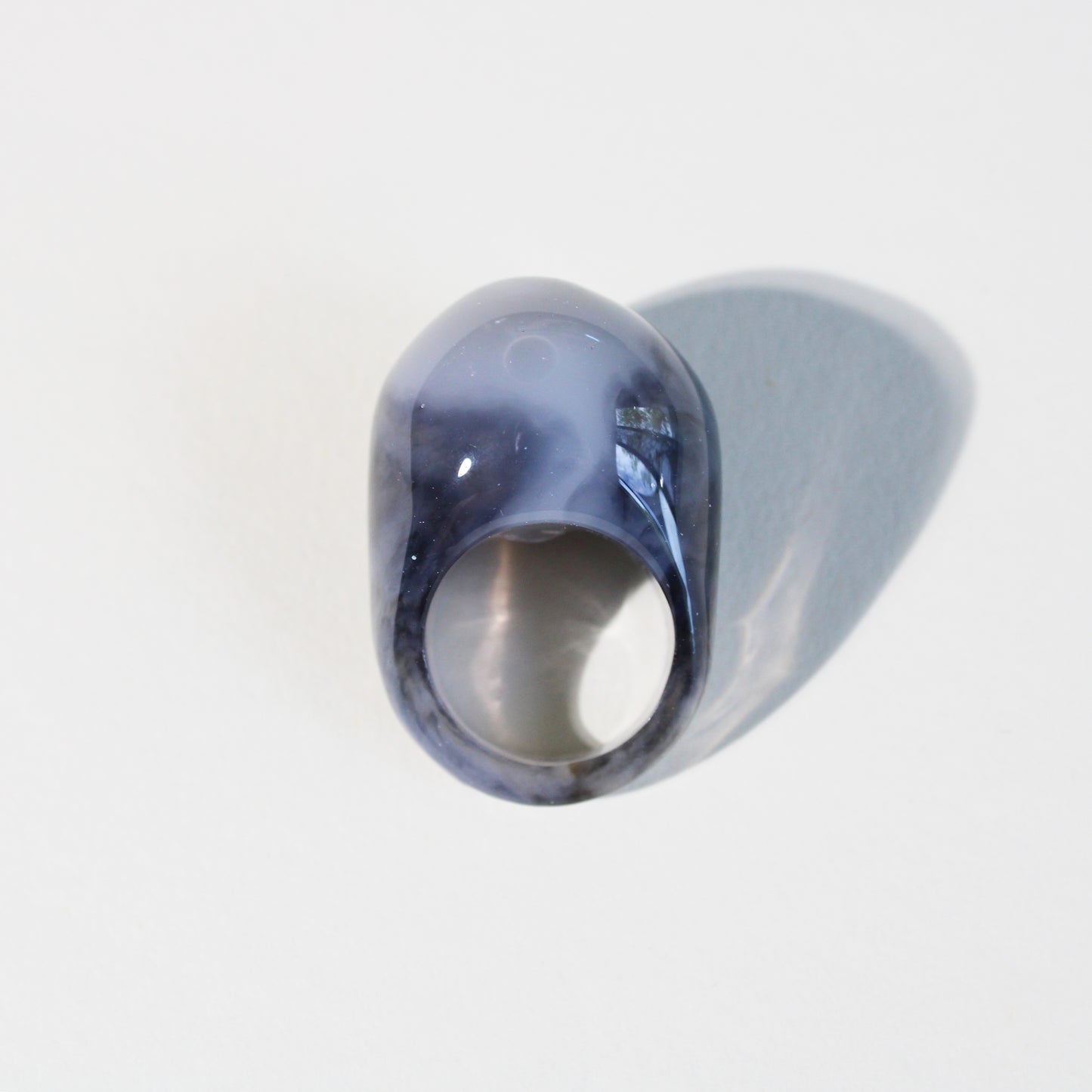Snow Globe Ring Marble