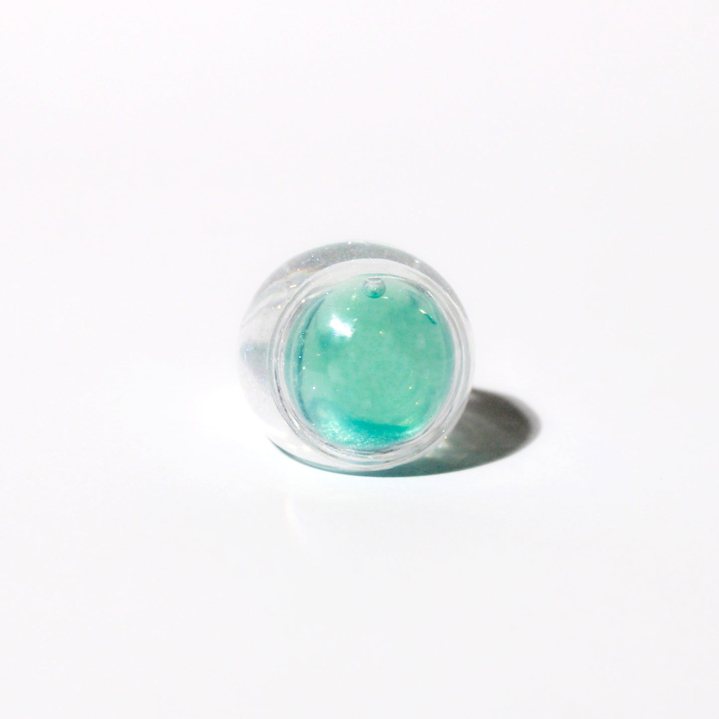 Snow Globe Ring Emerald