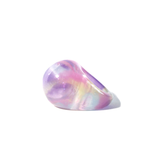 Snow Globe Ring Cotton Candy