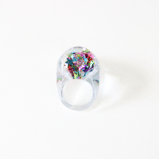 Snow Globe Ring Stardust
