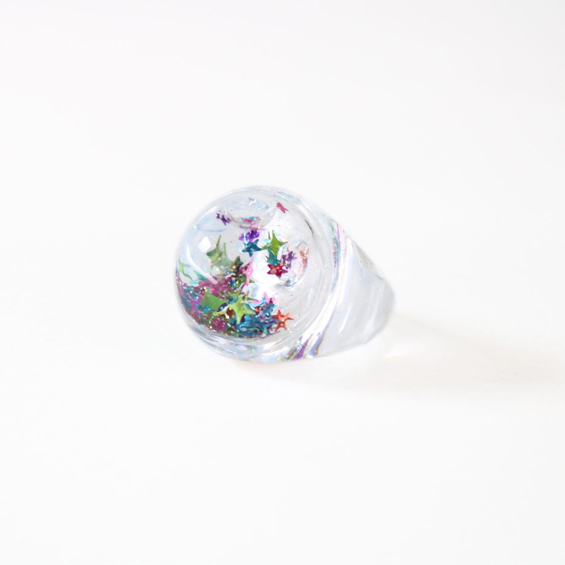 Snow Globe Ring Stardust