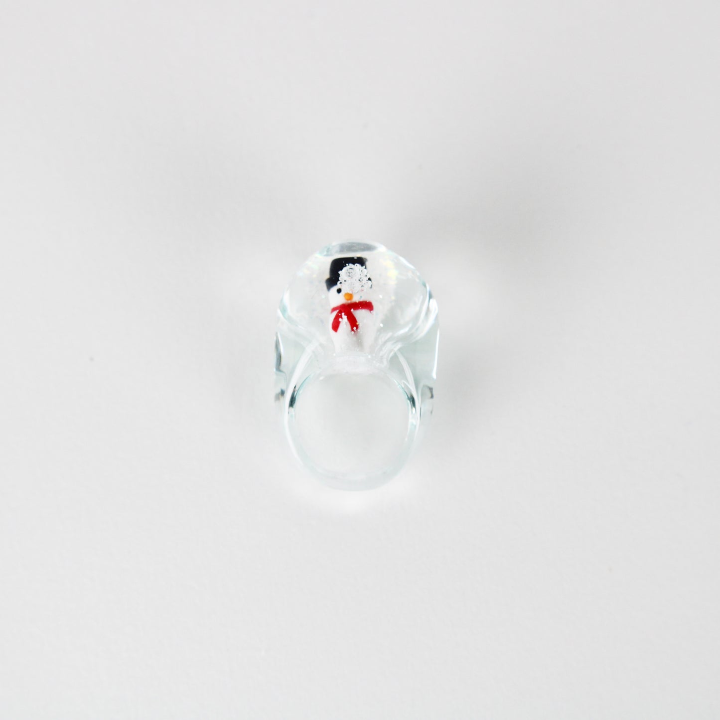 Snow Globe Ring Snowman Special Edition